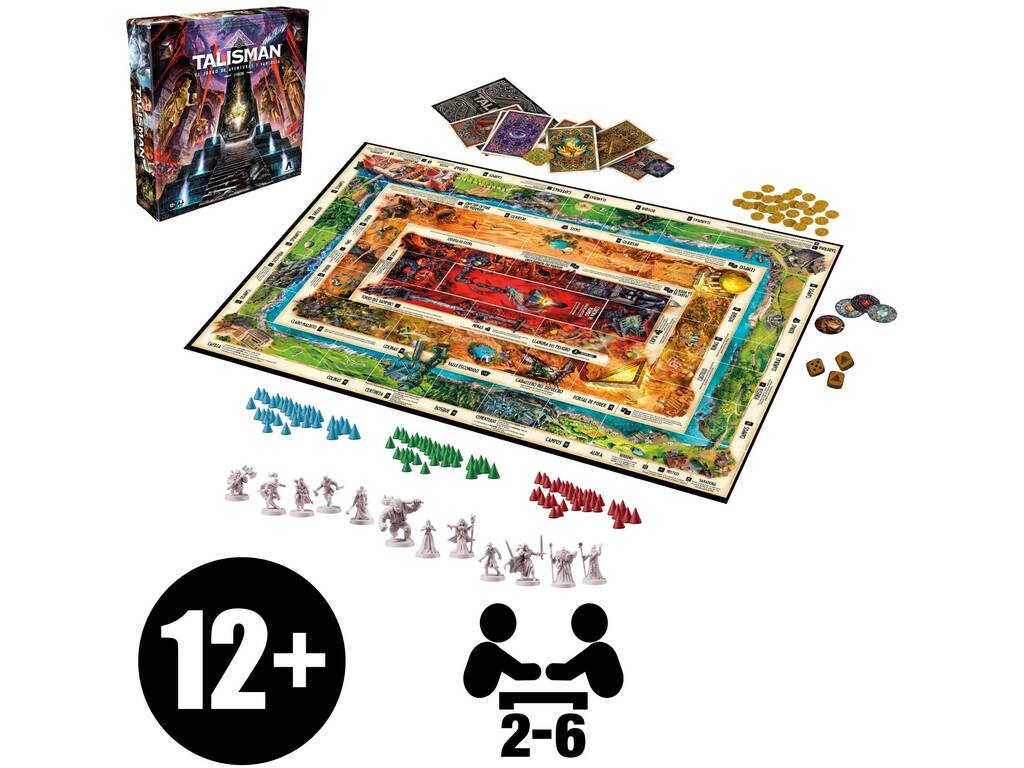 Talismán El Juego de Aventuras y Fantasía Hasbro F6652