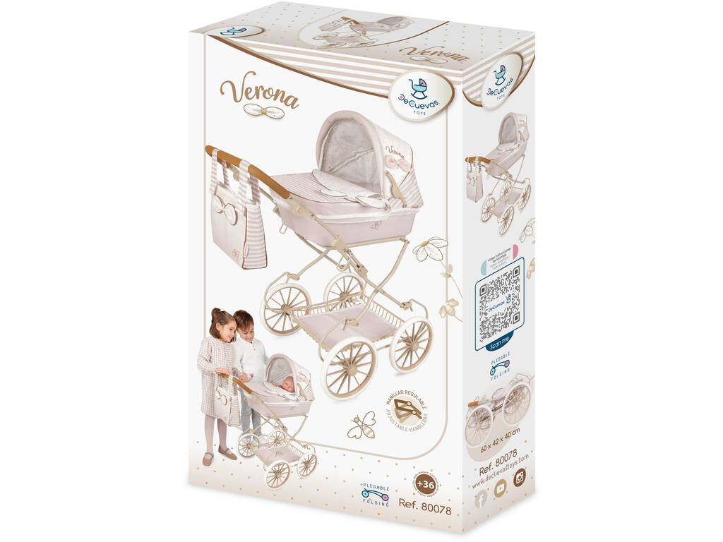 Poussette pliable Verona avec sac