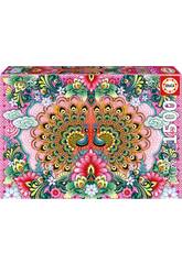 Puzzle 1500 Pavoni reali del Bengala