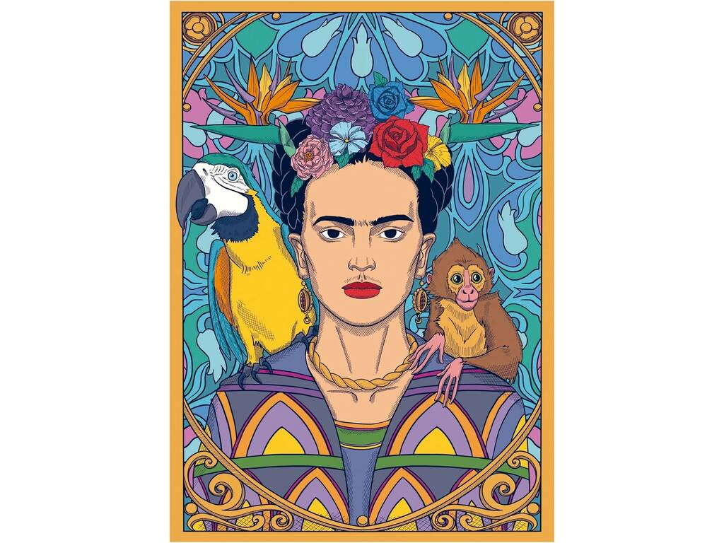 Puzzle 1500 Peças Frida Kahlo Educa 19943
