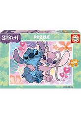 Puzzle 300 Peças Stitch Educa 19964 