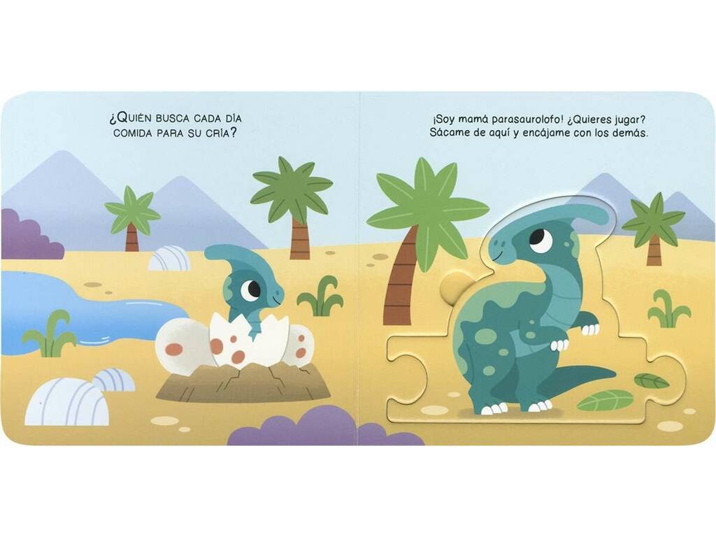 Mon premier livre de puzzles sur les dinosaures