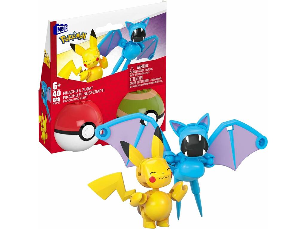 Mega Pokémon Pack 2 Pokeballs Mattel HXP11