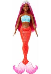 Barbie Sirena Con Cola Rígida de Mattel HRR02