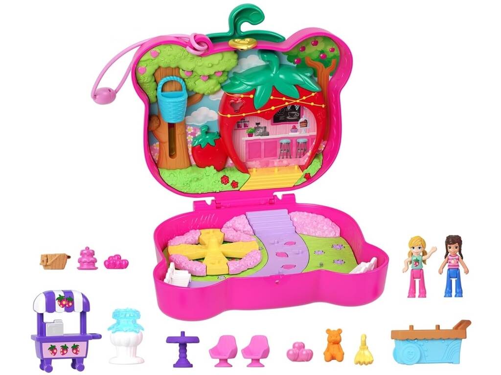 Polly Pocket 35º Aniversário Cofre com Figuras Mattel FRY35