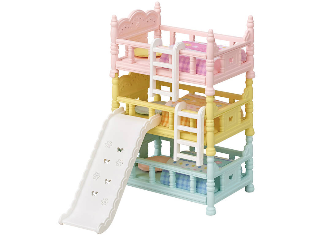 Sylvanian Families Triple Bunk Bed Epoch To Imagine 5741