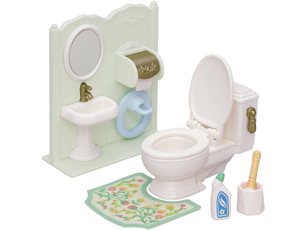 Sylvanian Families Set da bagno Epoch Para Imaginar 5740