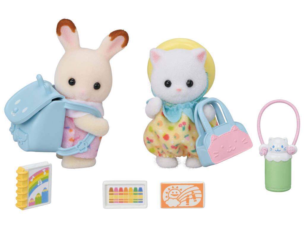 Sylvanian Families Kindergartenfreunde gehen gemeinsam spazieren Epoch To Imagine 5747