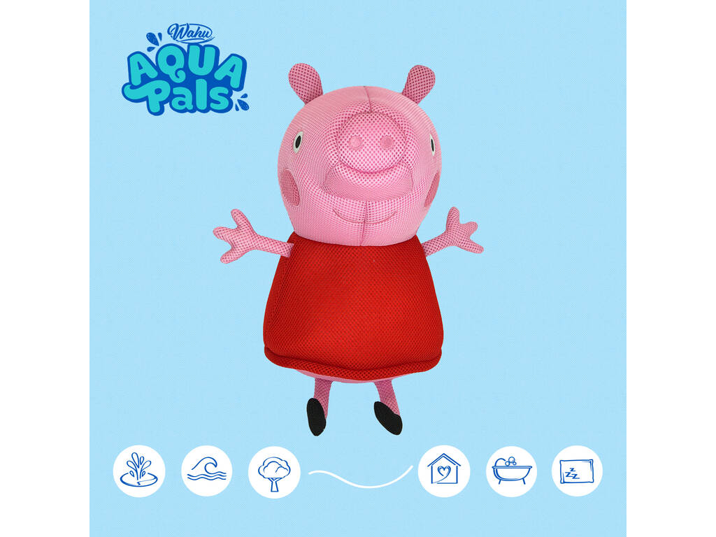 Wahu Plüsch Aqua Pals Peppa Pig Goliath 928603