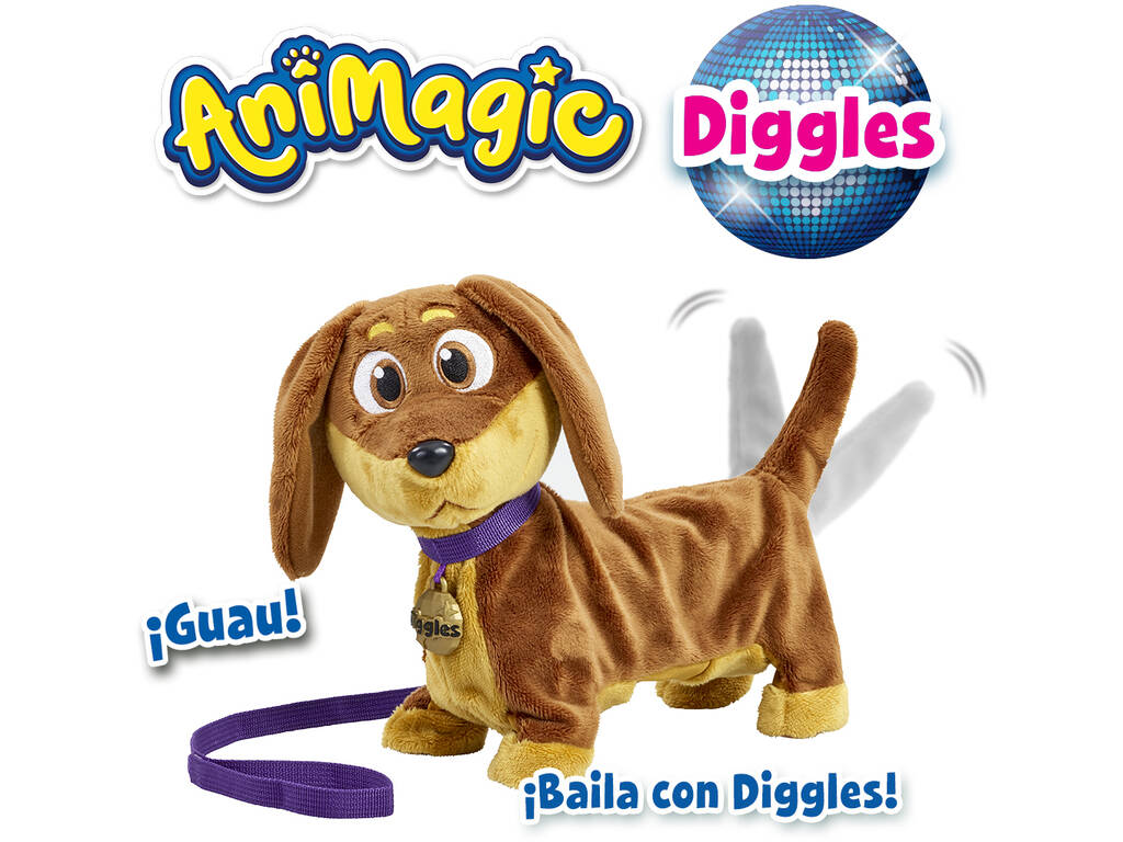 Animagic Cagnolino Diggles Goliath 923207