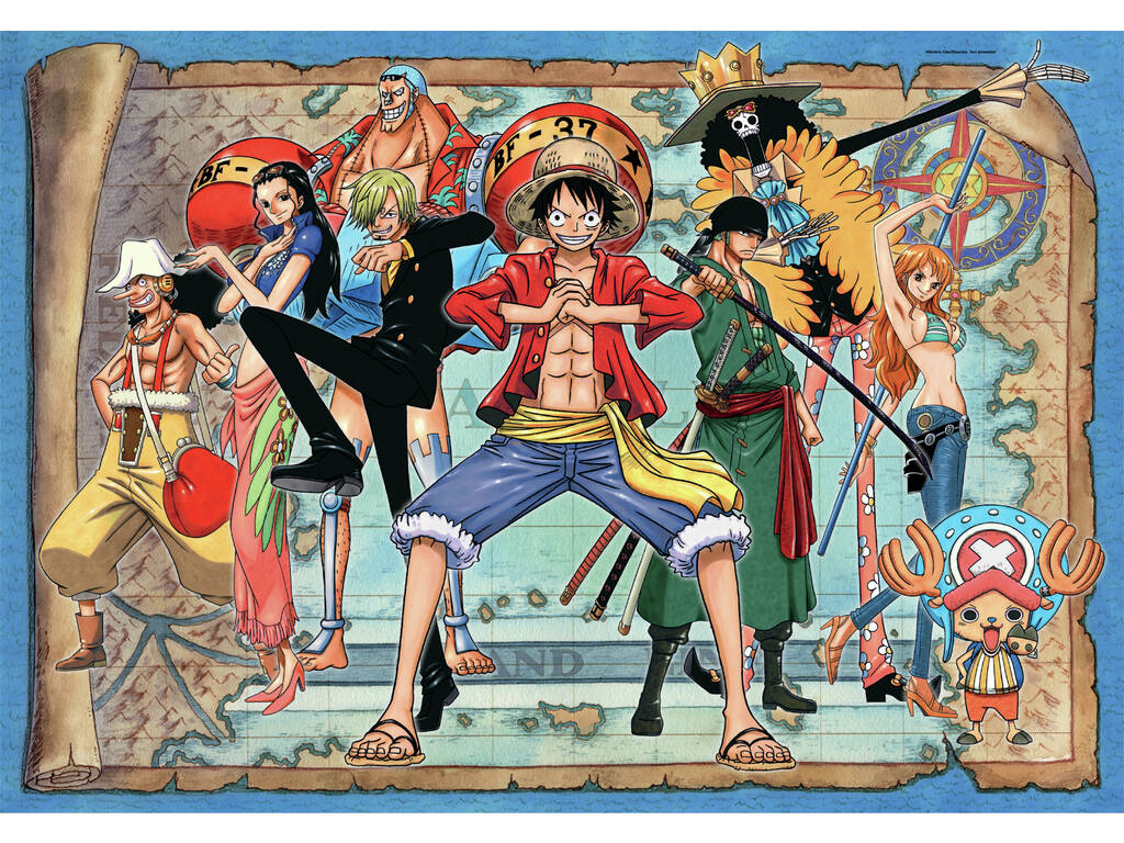 Puzzle 500 Anime Collection One Piece Clementoni 35137