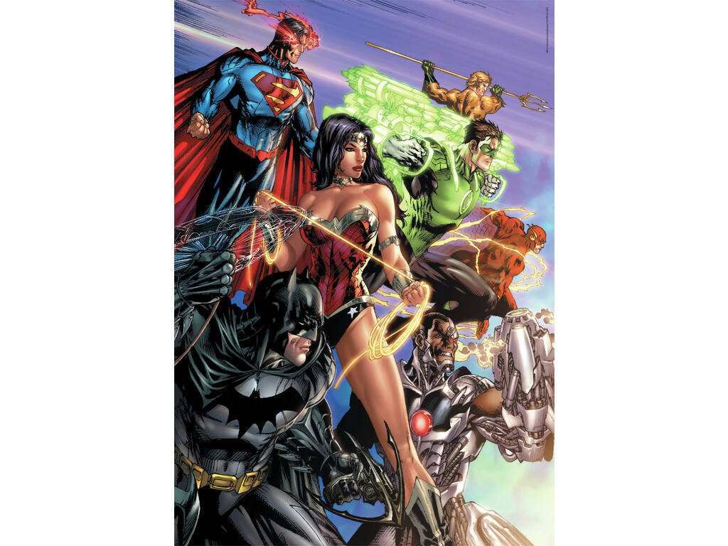 Puzzle 1000 DC Comics Box by Clementoni 39852