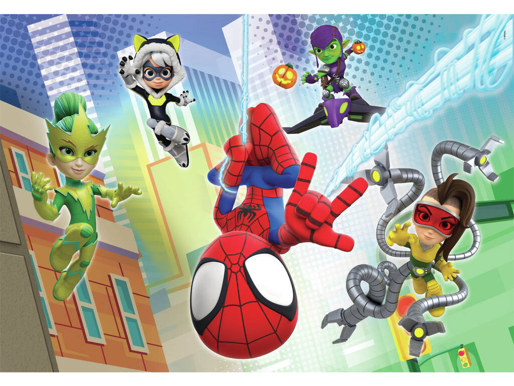 Puzzle 2x60 Spidey and His Amazing Friends de Clementoni 21625