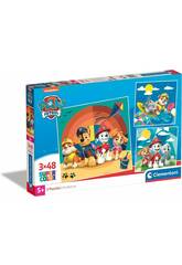 Puzzle 3X48 Paw Patrol di Clementoni 25291