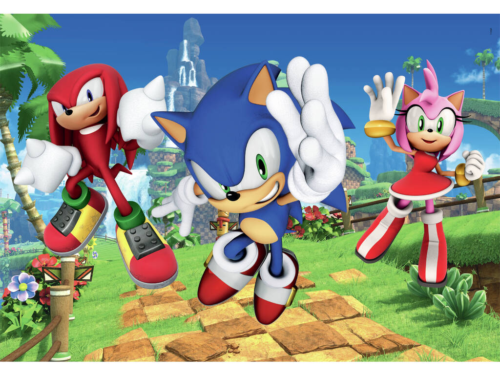 Puzzle 104 Sonic 2 von Clementoni 27256