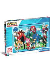 Puzzle 300 Super Sonic The Hedgehog Clementoni 21729