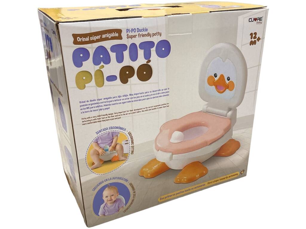 Penico Pato Pi-Po Rosa