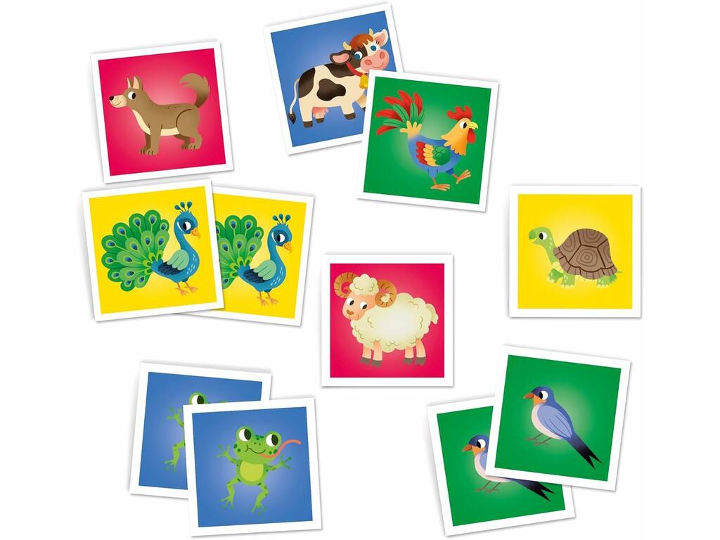 Memo Animais da Quinta Animados