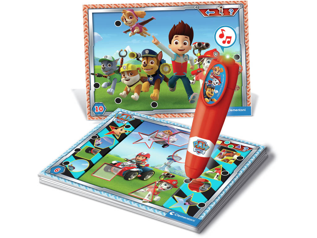 Paw Patrol Quizzy con penna interattiva Clementoni 16334