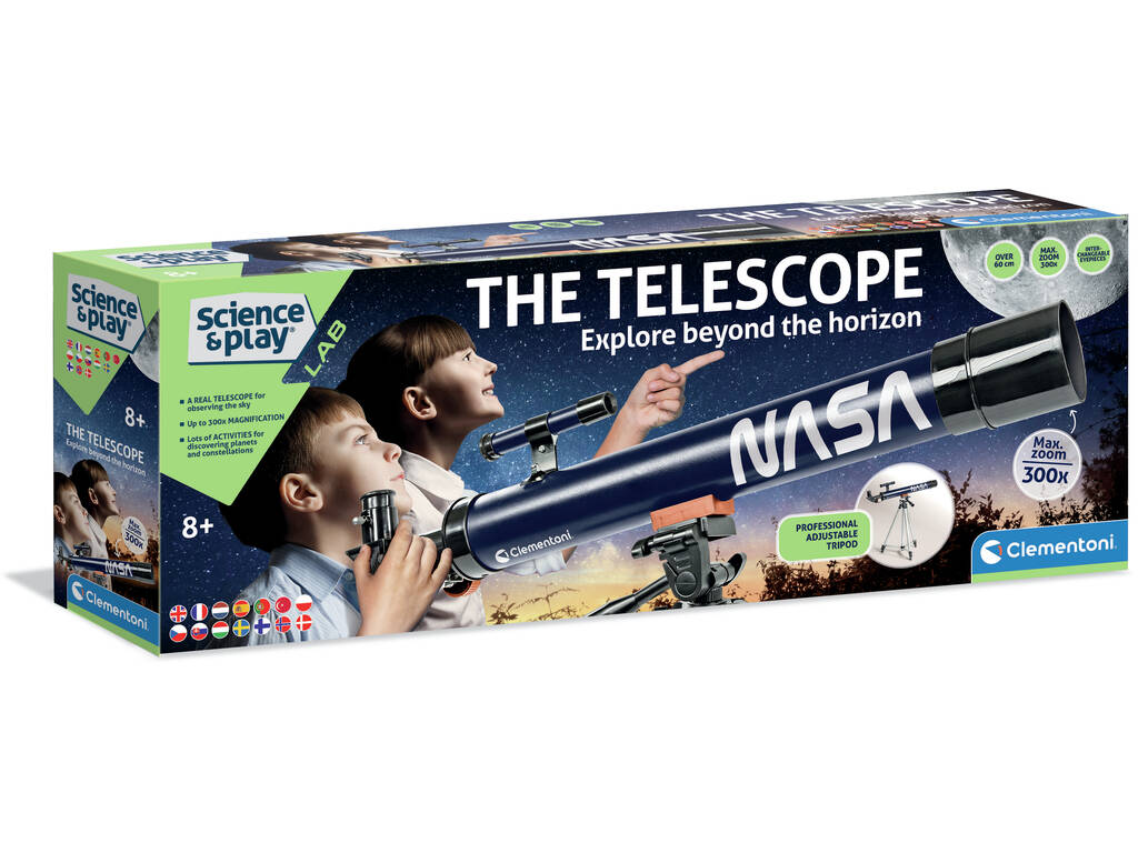 Telescopio Nasa de Clementoni 75087