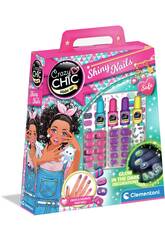 Crazy Chic Unhas Brilhantes Clementoni 18689