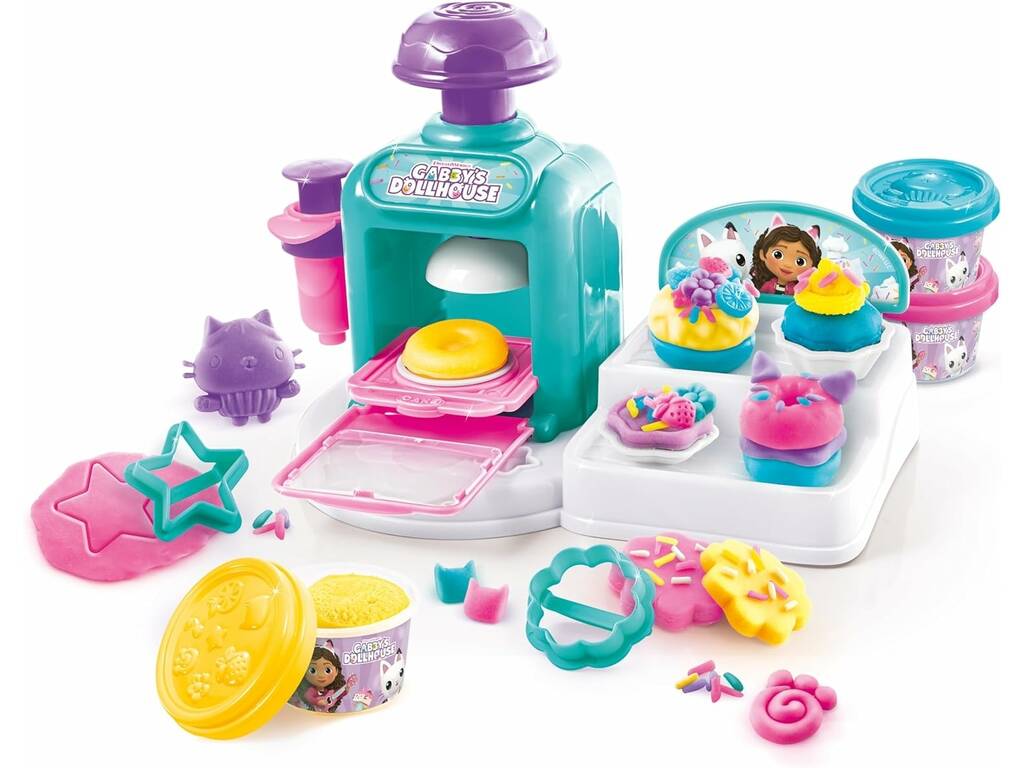 Maison de poupées de Gabby La cuisine en pâte à modeler par Muffin Canal Toys GAB022