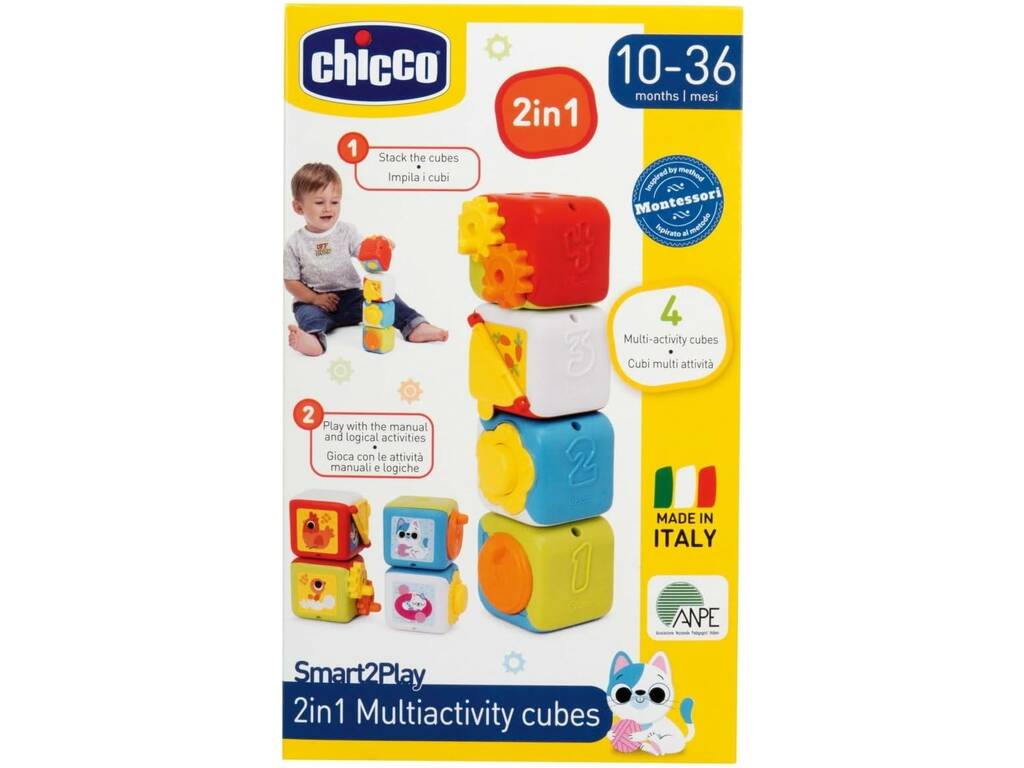 Cubos Multiactividad 2 en 1
