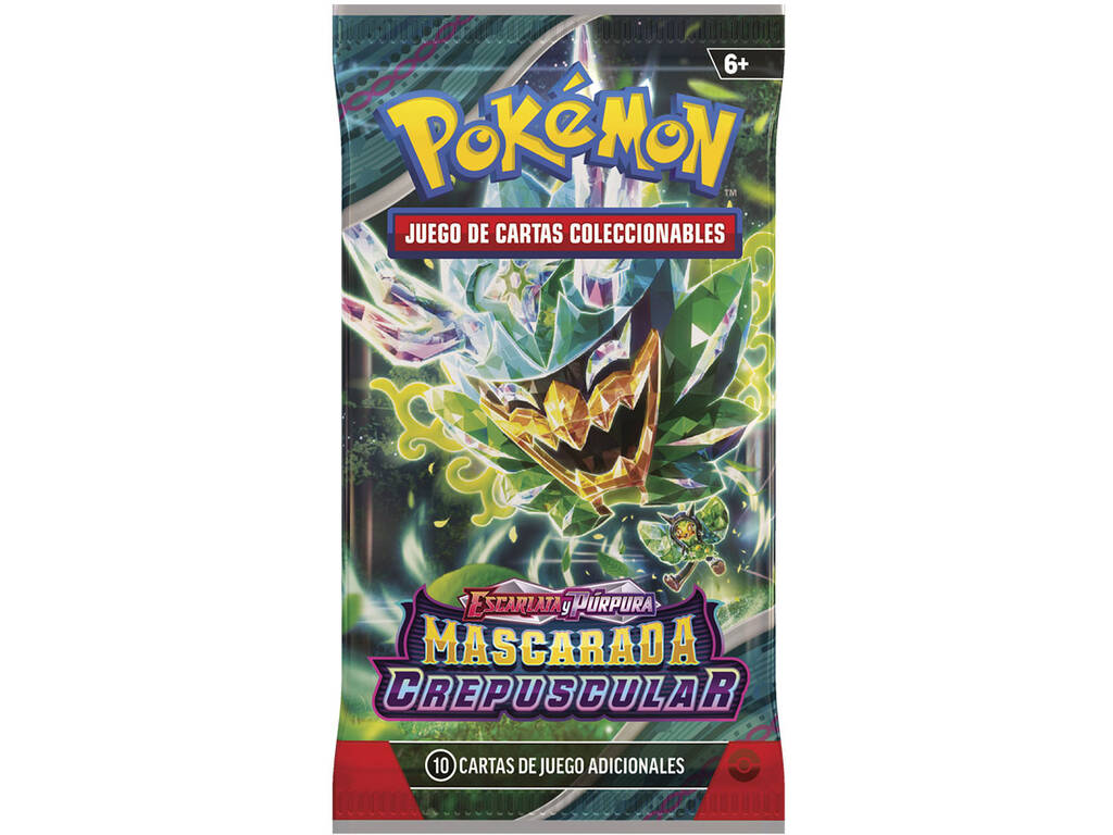 Pokémon TCG Escarlata y Púrpura Mascarada Crepuscular Sobre Bandai PC50508