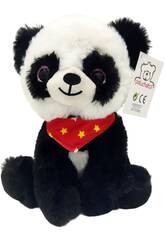 Peluche 20 cm Urso Panda com Leno