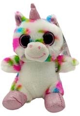 Peluche 14 cm Unicorno Arcobaleno