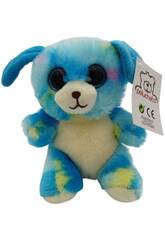 Peluche 14 cm Coniglio blu