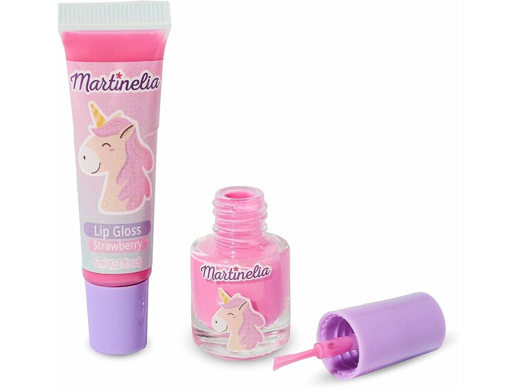 Martinelia Beauty Duo Vernis à ongles et Gloss à lèvres Petite Licorne 11932