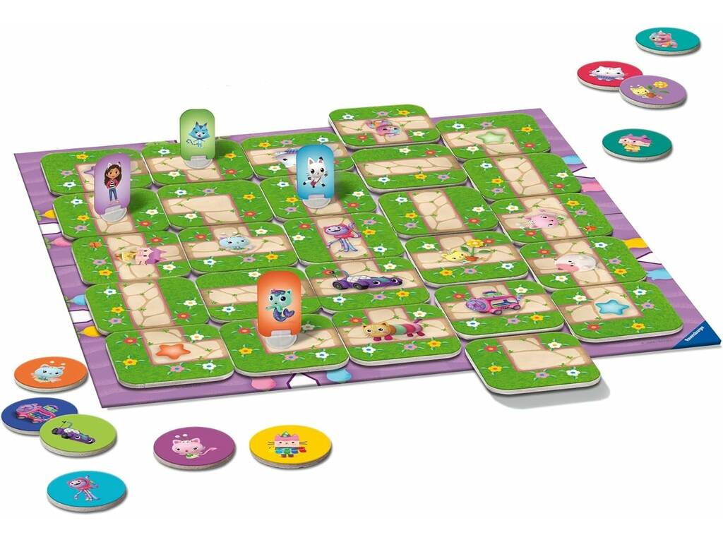 Labyrinth Junior A Casa das Bonecas de Gabby Ravensburger 22648