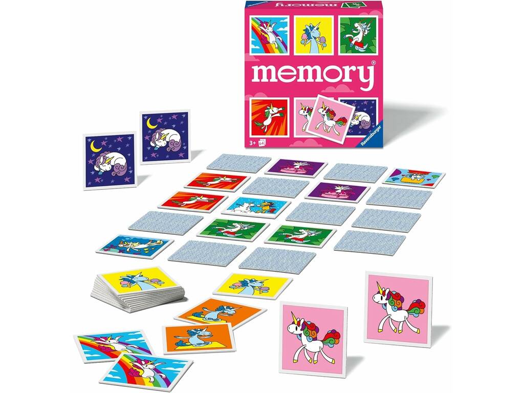 Memory Unicorni Ravensburger 20999