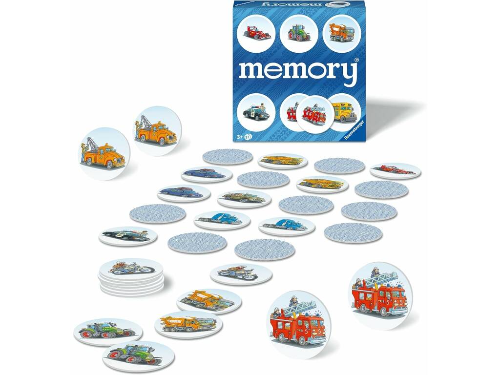 Memory Veicoli Ravensburger 22378