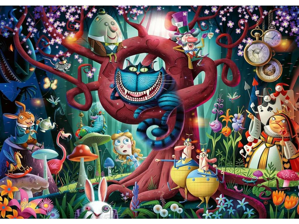 Puzzle 1000 We Are All Mad Here von Ravensburger 16456