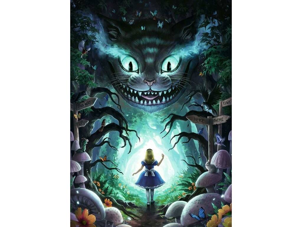 Puzzle 1000 pièces Aventures d'Alice Ravensburger 16733