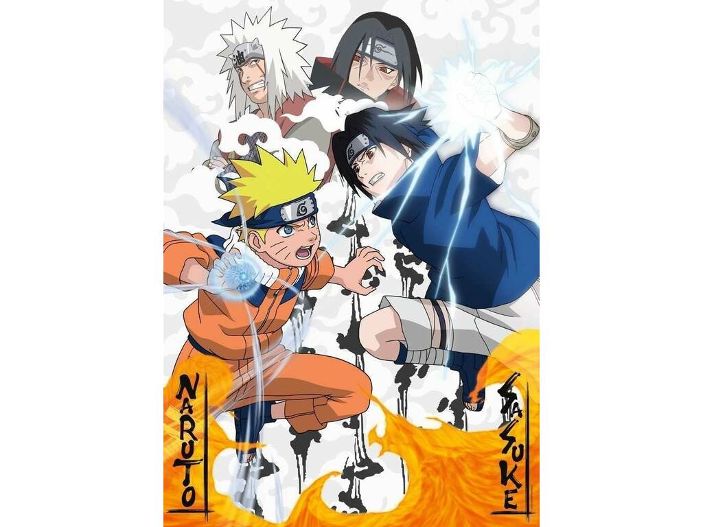 Puzzle 1000 pièces Naruto Ravensburger 17449