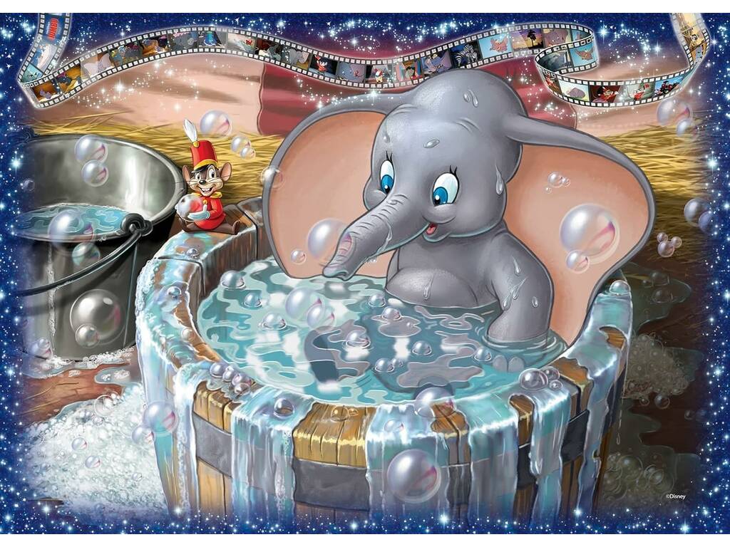 Puzzle 1000 Teile Disney Classics Dumbo Ravensburger 19676