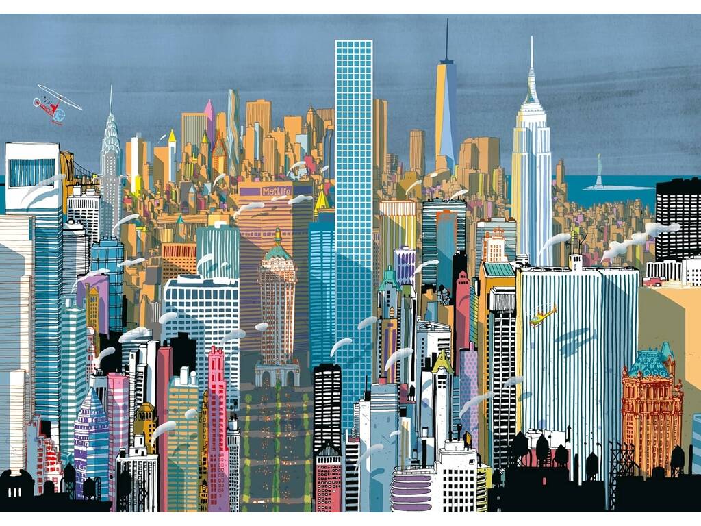 Casse-tête de 1 000 pièces I Am New York de Ravensburger 17594