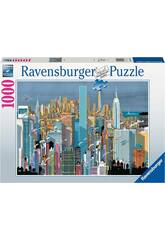 Puzzle 1.000 pezzi I Am New York di Ravensburger 17594