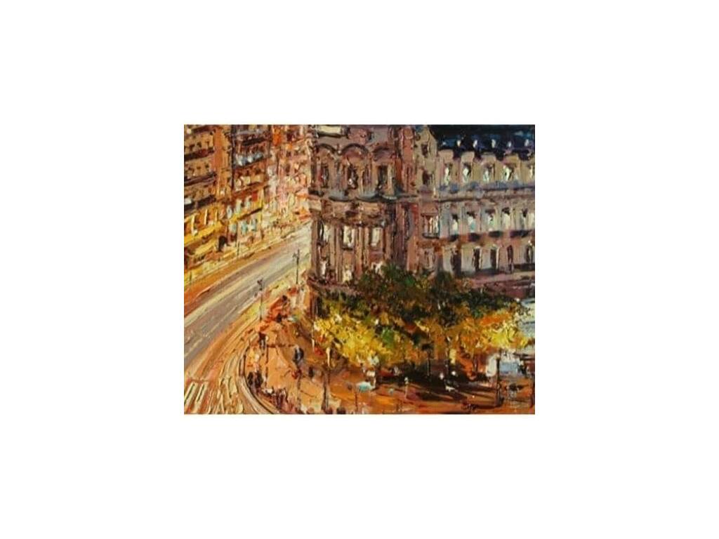 Puzzle 1000 pezzi Madrid La Gran Vía di Ravensburger 17325