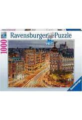 Puzzle 1.000 Peças Madrid La Gran Vía de Ravensburger 17325