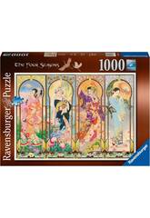 Puzzle 1.000 pezzi Le quattro stagioni di Ravensburger 16768