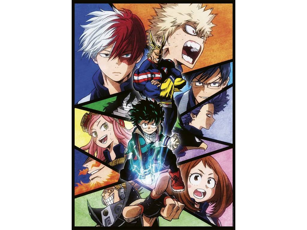 Puzzle 1000 pezzi My Hero Academia Ravensburger 17530