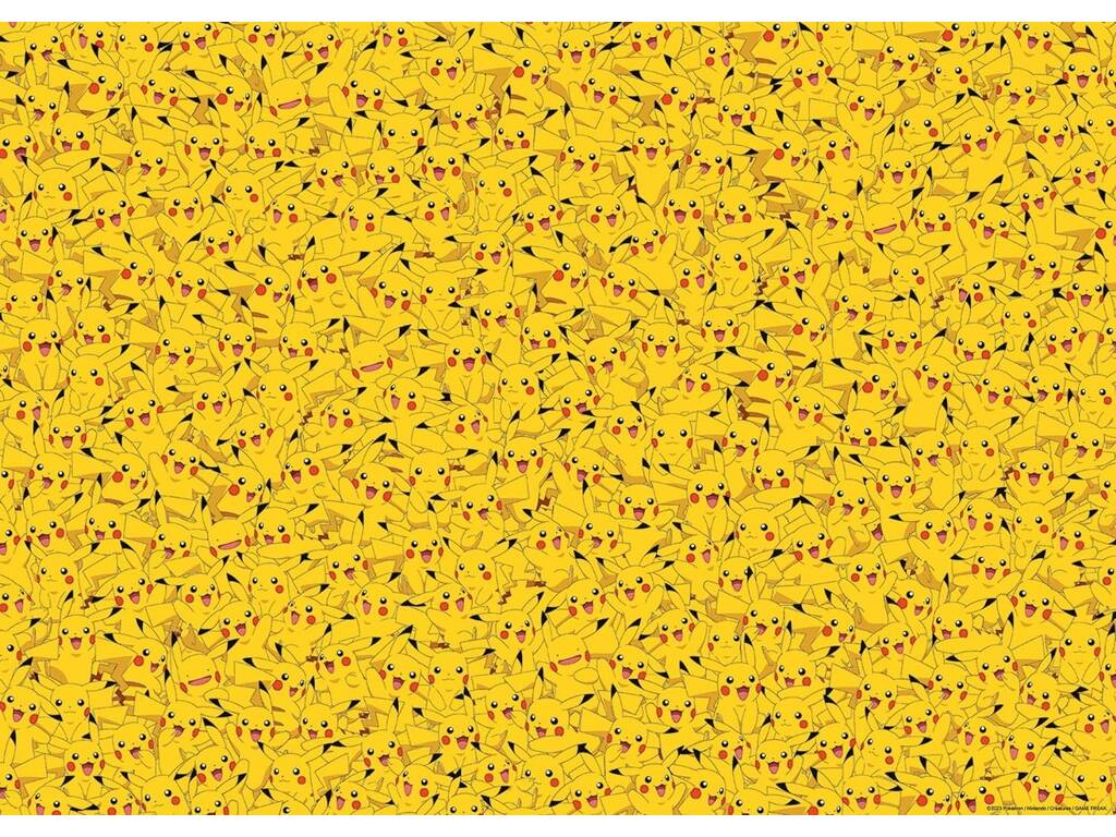 Puzzle 1000 Teile Pikachu Challenge Ravensburger 17576