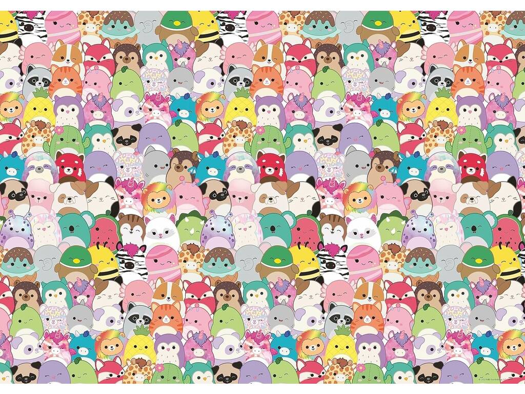 Casse-tête 1 000 pièces Squishmallows Challenge de Ravensburger 17553