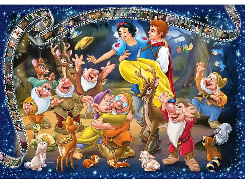 Puzzle 1000 Peças Disney Classics Branca de neve Ravensburger 19674