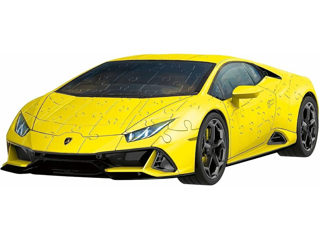 Puzzle 3D Lamborghini Huracán EVO Yellow Ravensburger 11562