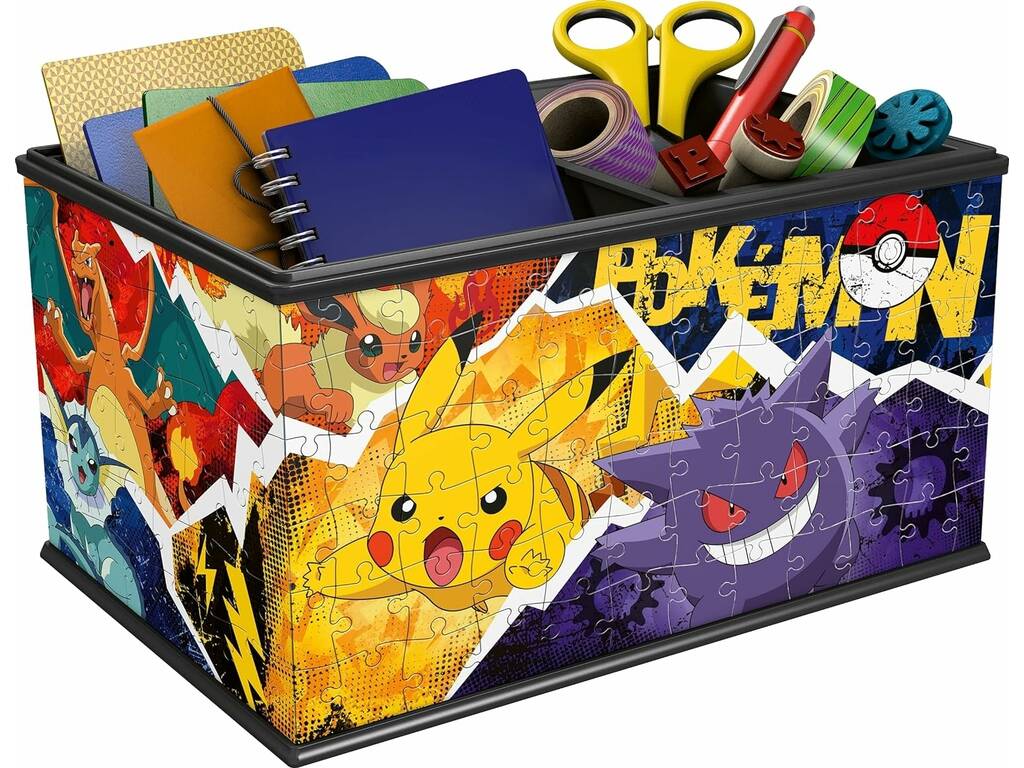 Casse-tête 3D Pokémon Boîte multi-usages Ravensburger 11546